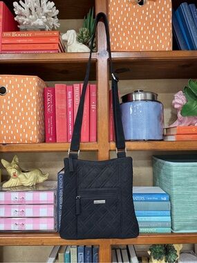 Vera Bradley Black Quilted Crossbody Bag